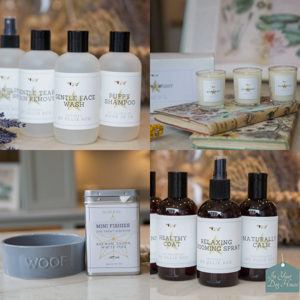 Ollie & Co Organic Dog Grooming Range In Your Dog House Gifts
