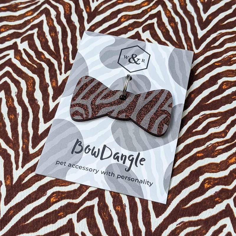 Sumatran Tiger Stripe BowDangle