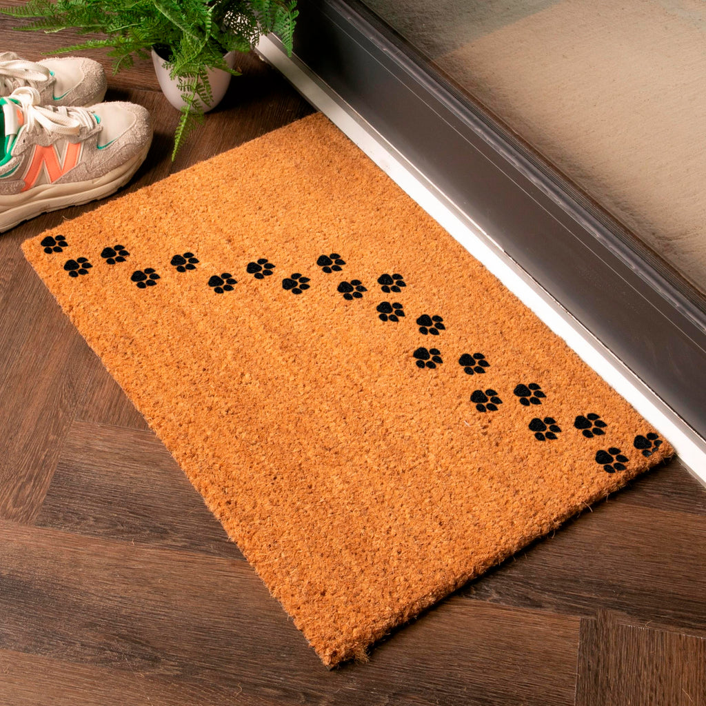 Paw Print Coir Doormat – In Your Dog House Gifts