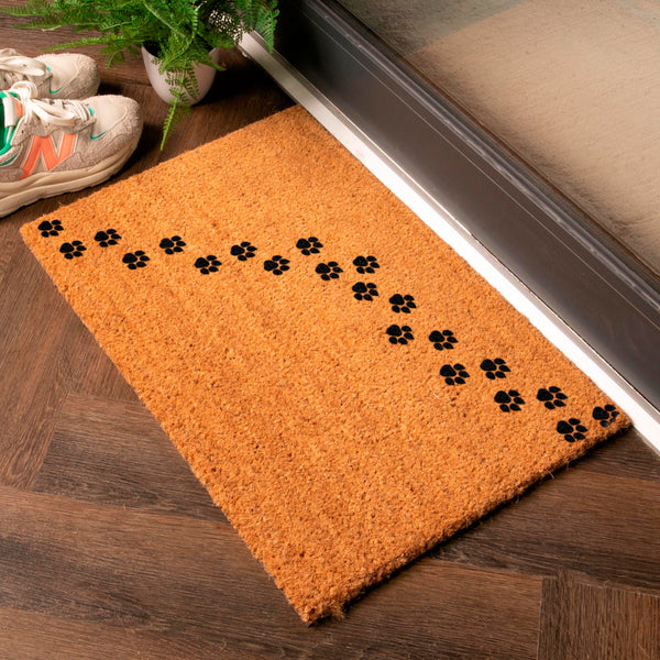 Doormat Paw Print Coir Doormat