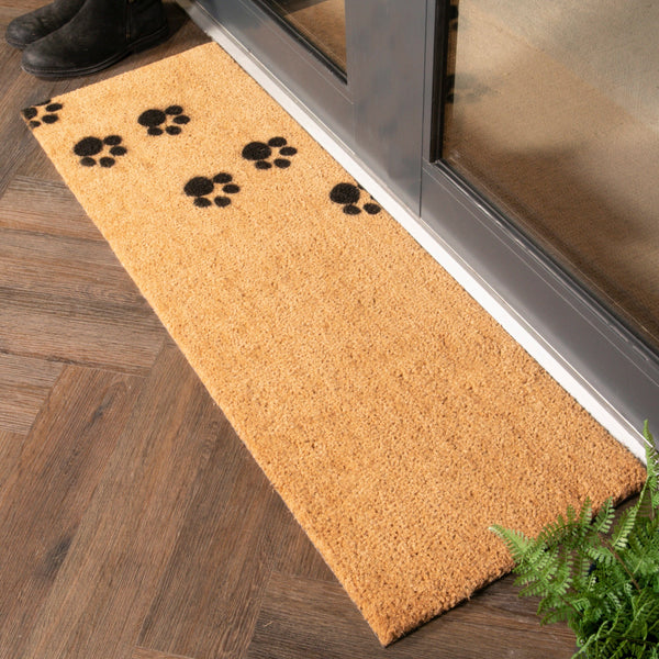 Doormat Paw Prints Patio Coir Doormat