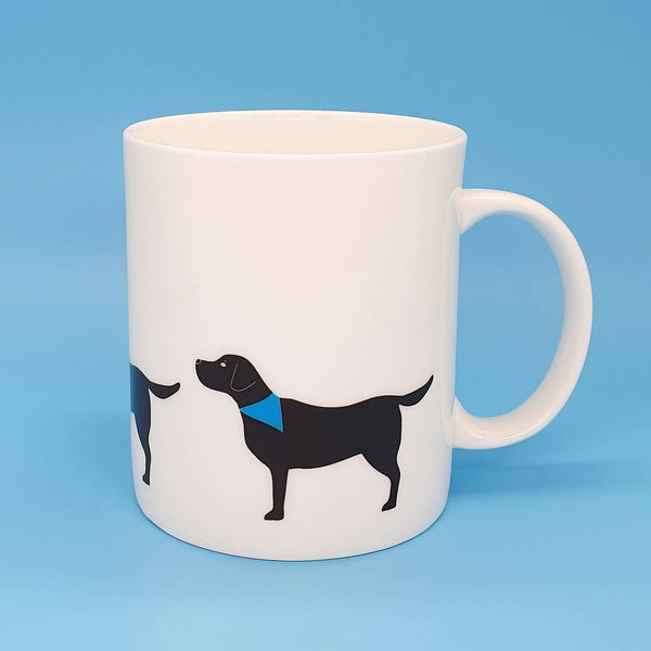 Mug Mug Black Labrador Large Bone China Mug