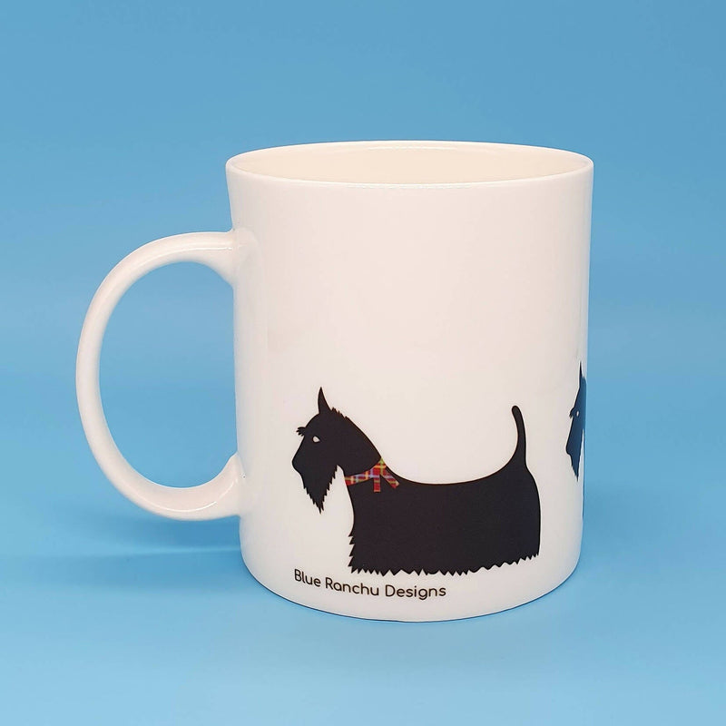 Mug Mug Scottish Terrier Large Bone China Mug