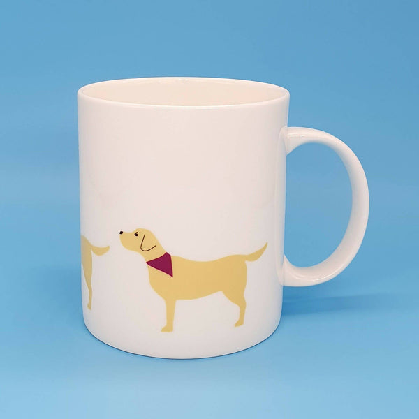 Mug Mug Yellow Labrador Large Bone China Mug