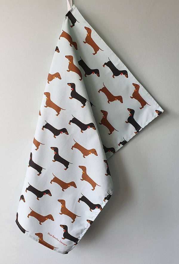 Tea Towel Dachshunds Tea Towel