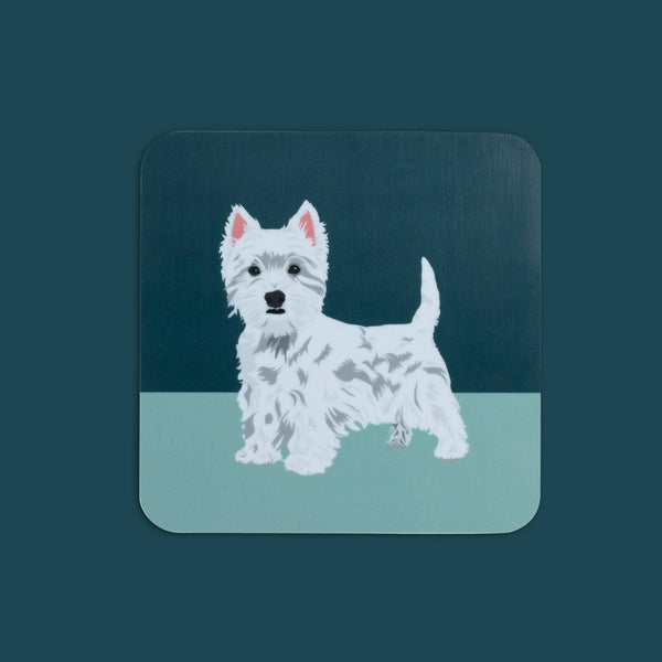 Coaster Westie Coaster - The Dog Collection