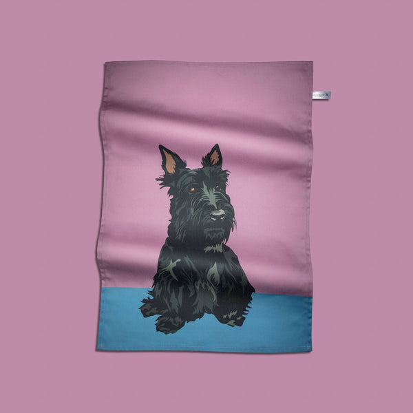 Tea Towel Scottie Tea towel - The Dog Collection