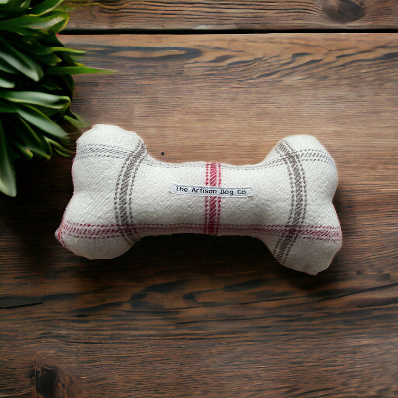 Dog toy Handmade Squeaky Dog Bone