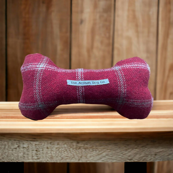 Dog toy Handmade Squeaky Dog Bone