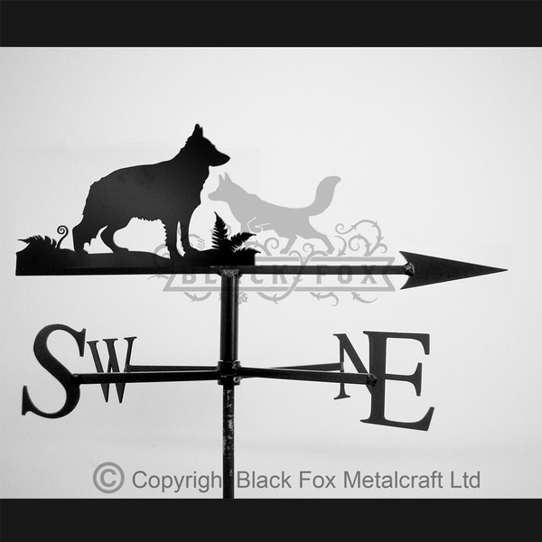 German Shepherd Weathervane