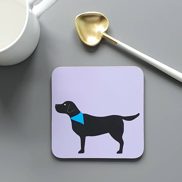 Coasters Black Labrador Coaster