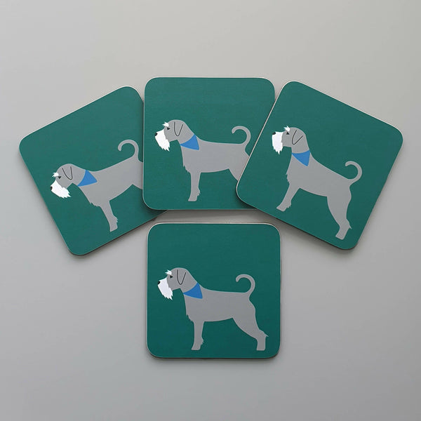 Coasters / Placemats Schnauzer Coasters - Set of 4