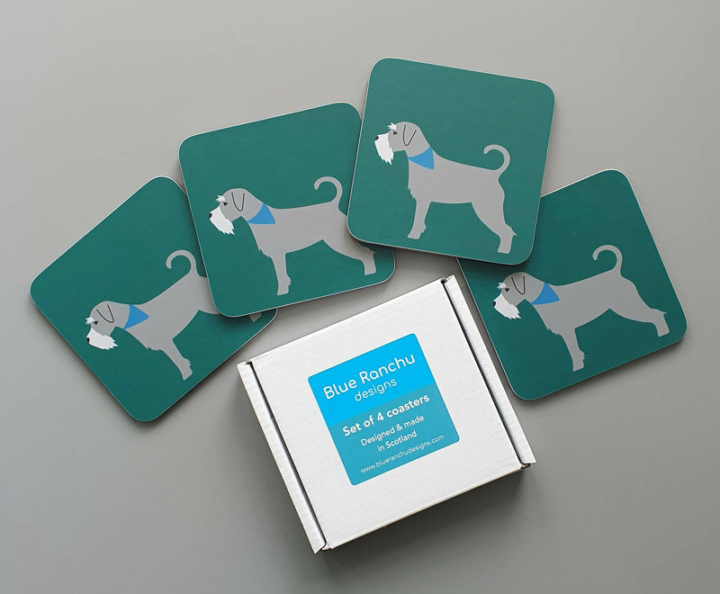 Coasters / Placemats Schnauzer Coasters - Set of 4