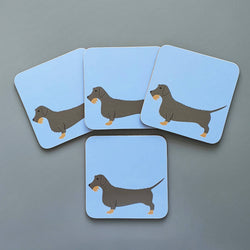 Coasters / Placemats Wire Haired Dachshund Coasters - Set of 4
