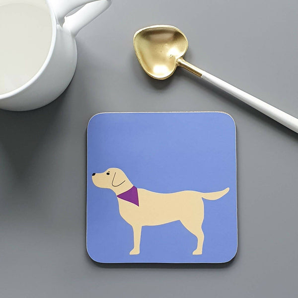 Coasters Yellow Labrador Coaster