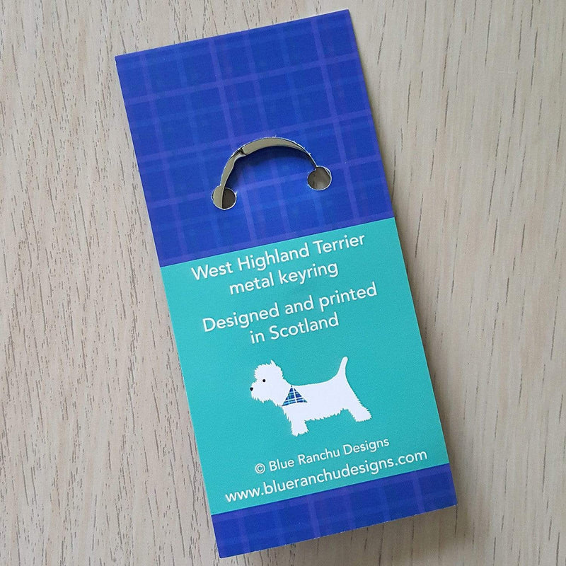 Westie Keyring