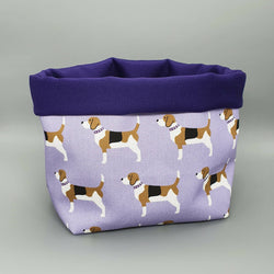 Storage Beagle Fabric Storage Basket