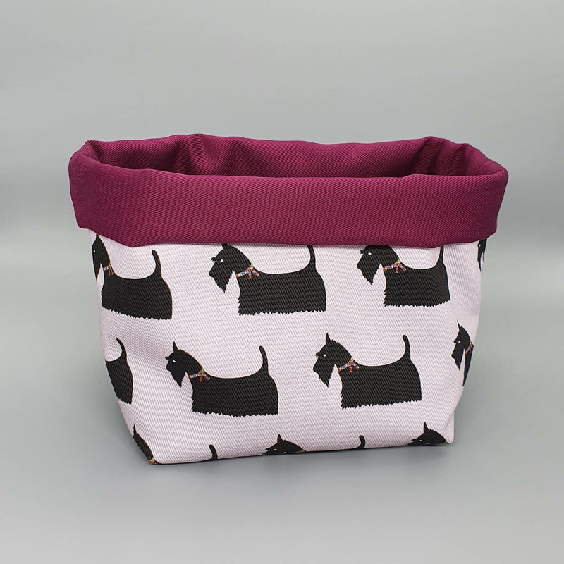 Storage Scottish Terrier Fabric Storage Basket