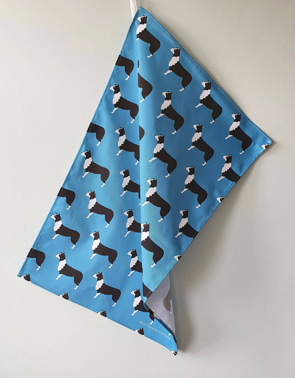 Tea Towel Border Collie Tea Towel