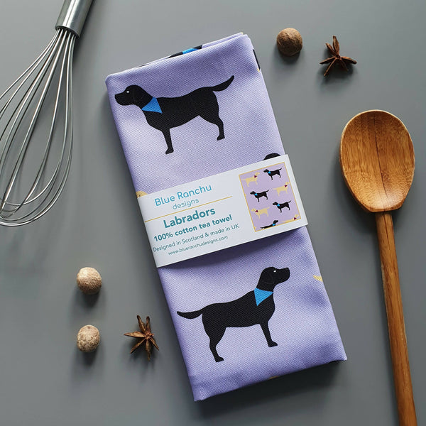 Tea Towel Labradors Tea Towel