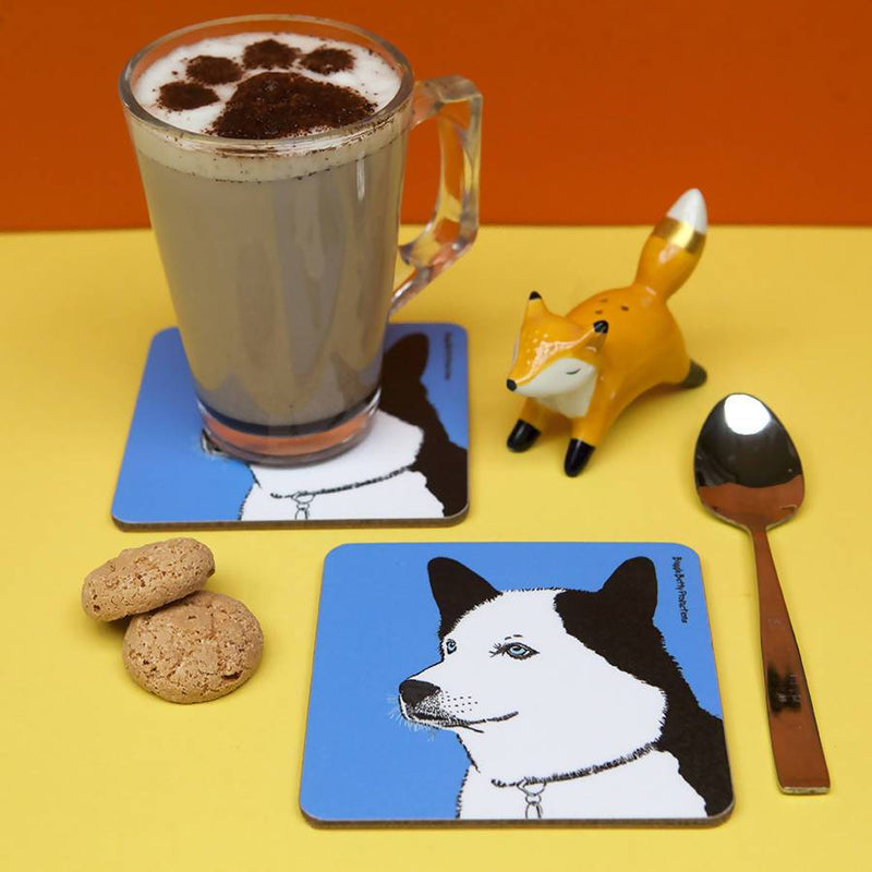 Coasters 1 coaster Husky Dog Coasters