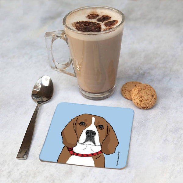 Coasters 2 coasters Beagle Dog Coasters