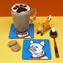 Coasters French Bulldog Dog Coasters