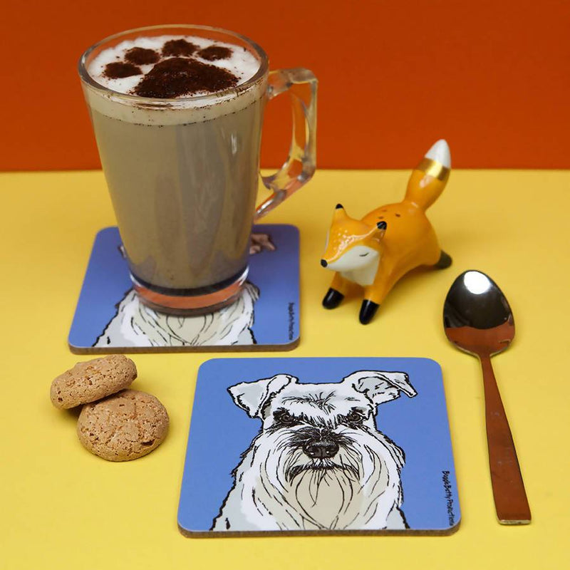 Coasters Schnauzer Dog Coasters