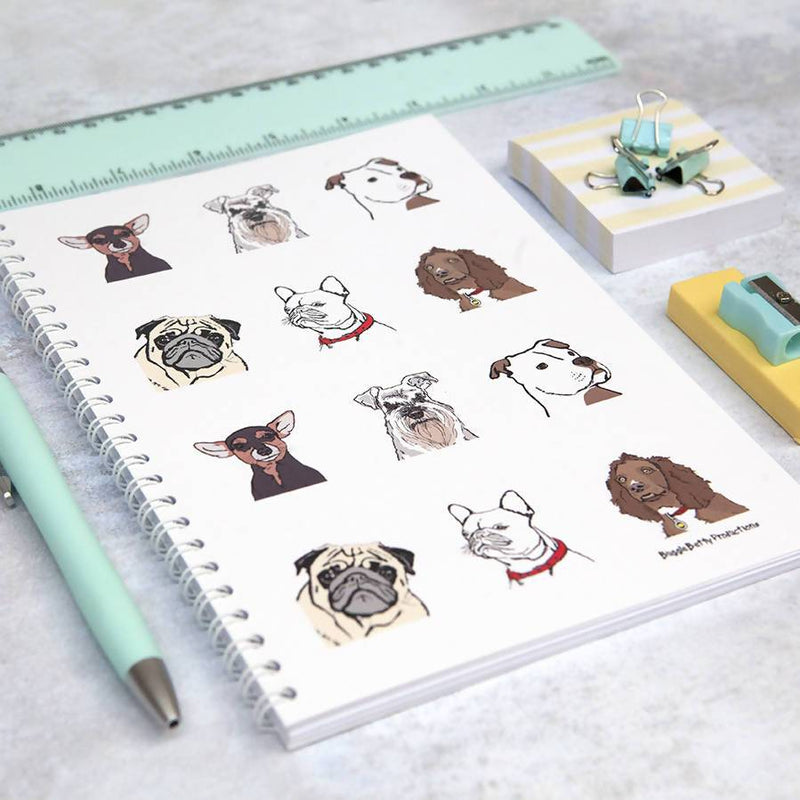 Notebooks & Notepads A5 Multidog Notepad