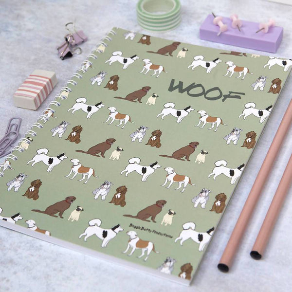 Notebooks & Notepads A5 Woof Notepad