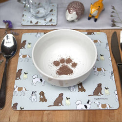 Placemats Multi Dog Placemats - Set of 4