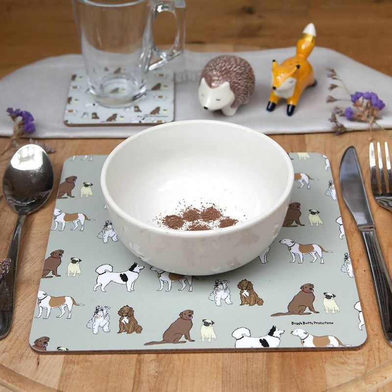 Placemats Multi Dog Placemats - Set of 4