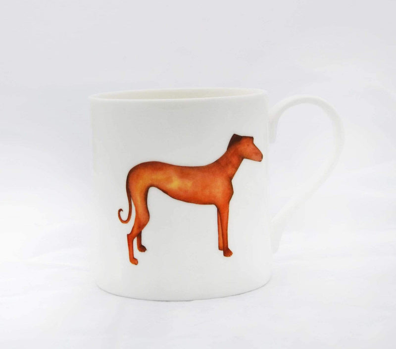 Brown Greyhound Greyhound Dog Mug