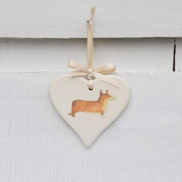 Ceramic Hearts (Multiple Breeds Available)