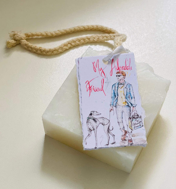 Dog Shampoo Soap Bar. 100% Organic Coconut Oil. Vegan