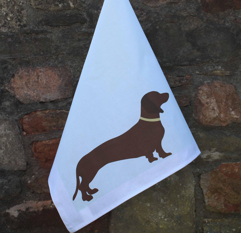 Tea Towel Dachshund Tea Towel