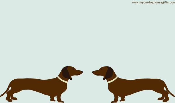 Tea Towel Dachshund Tea Towel