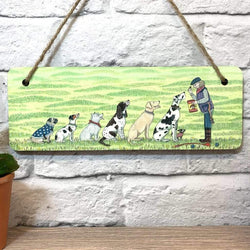 DECORATION DOG WHISPERER HANGING PLAQUE