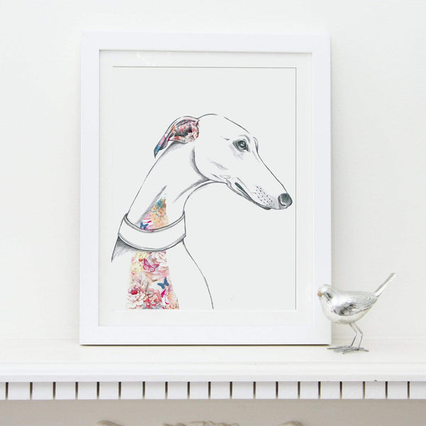 Greyhound Dog Fine Art Print
