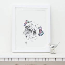 Pug Fine Art Print