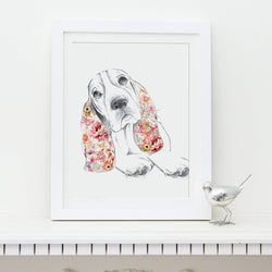 Basset Hound Fine Art Print