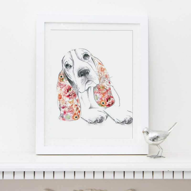 Basset Hound Fine Art Print