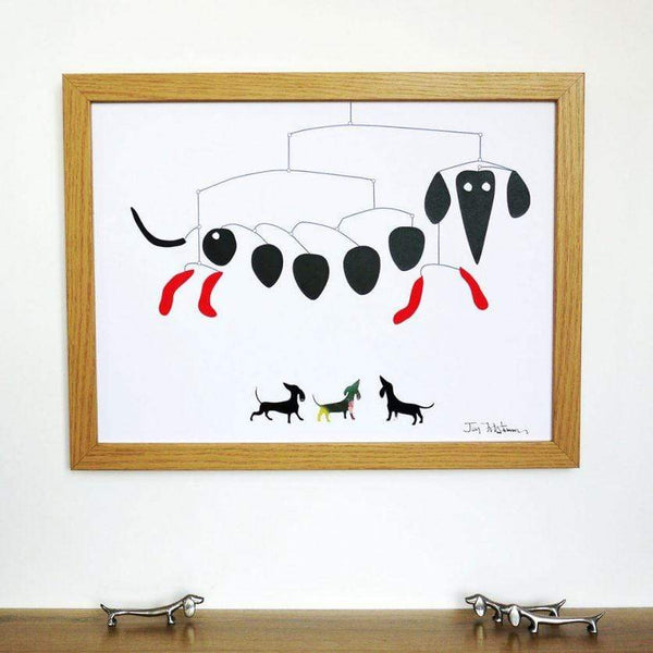 Mobile Dachshund Print