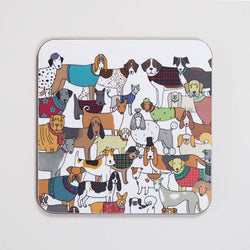 Coaster Single Coaster Pack of Proud Pooches Coaster