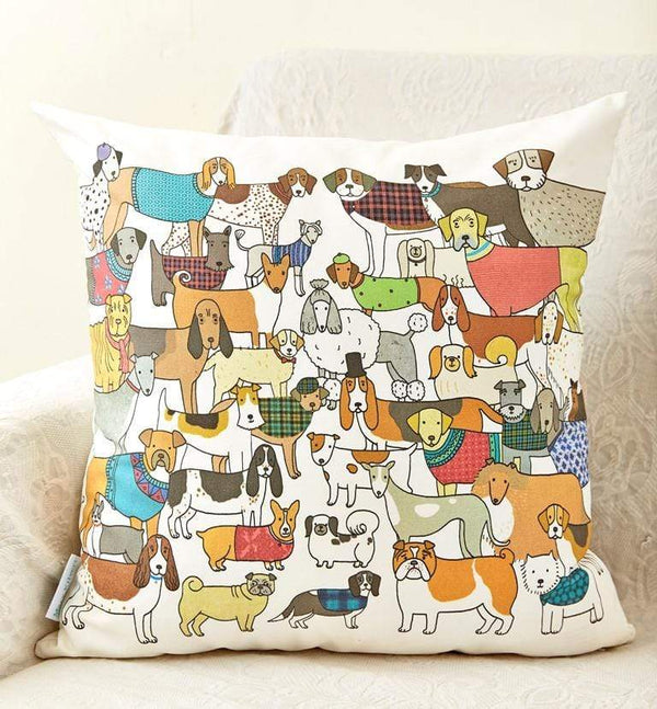 Pack of Proud Pooches Cushion