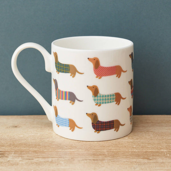 Mug Dashing Dachshund Mug