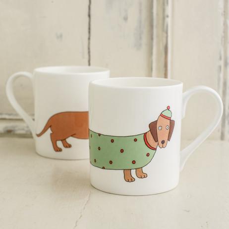Cath kidston best sale sausage dog mug