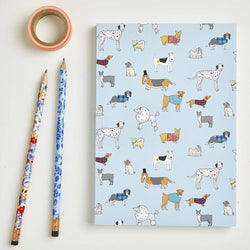 Notebook Large Dog Pattern Notebook