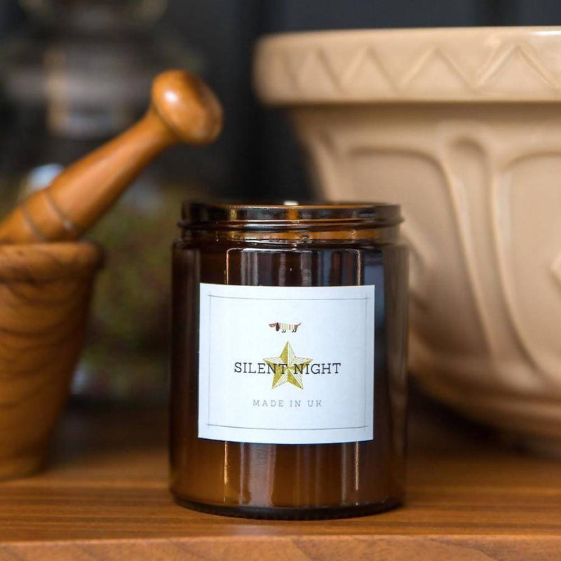 Cinnamon & Orange Aromatherapy Soy Candle with Essential Oils