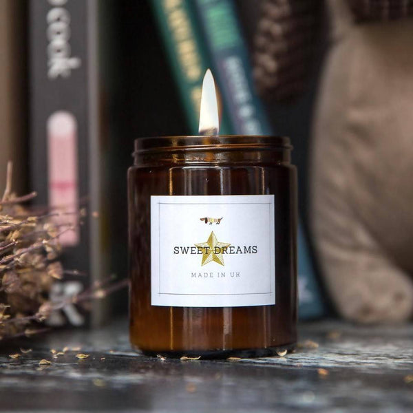 Gift Jars Scented Set Soy Wax Candle Set of Lavender & Lemongrass with Cinnamon & Orange